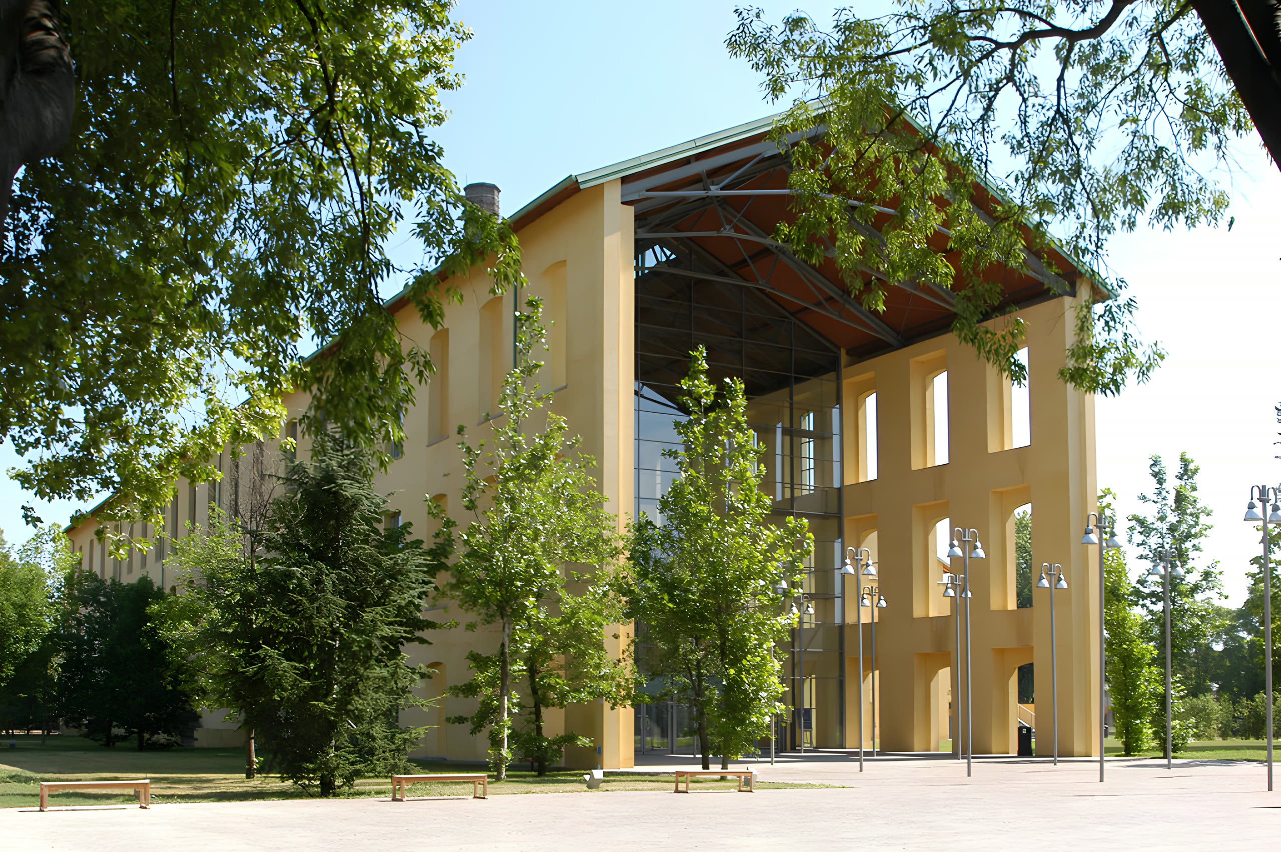 Auditorium Paganini, esterni nel parco