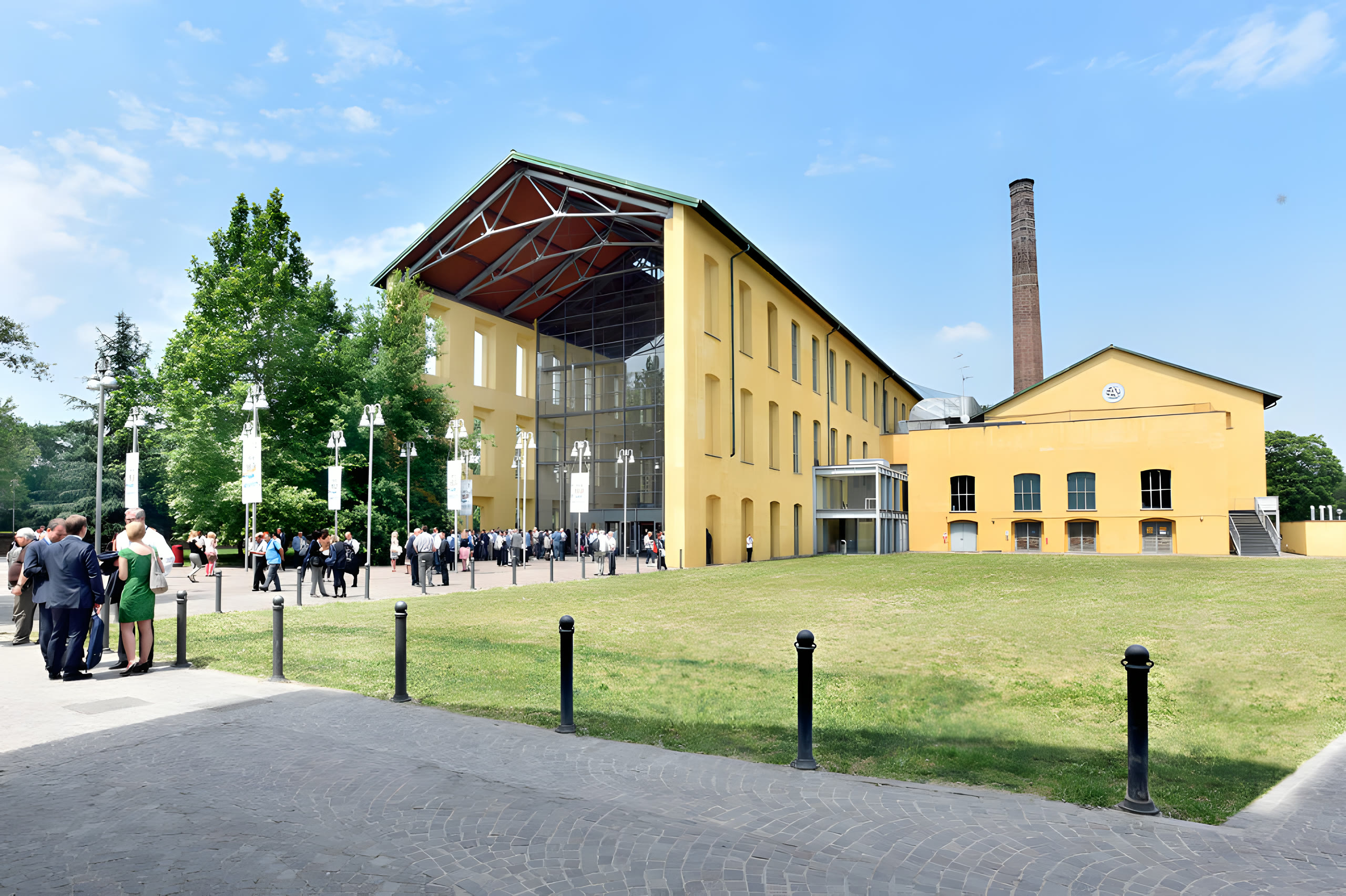 Auditorium Paganini, spazio congressuale allestito