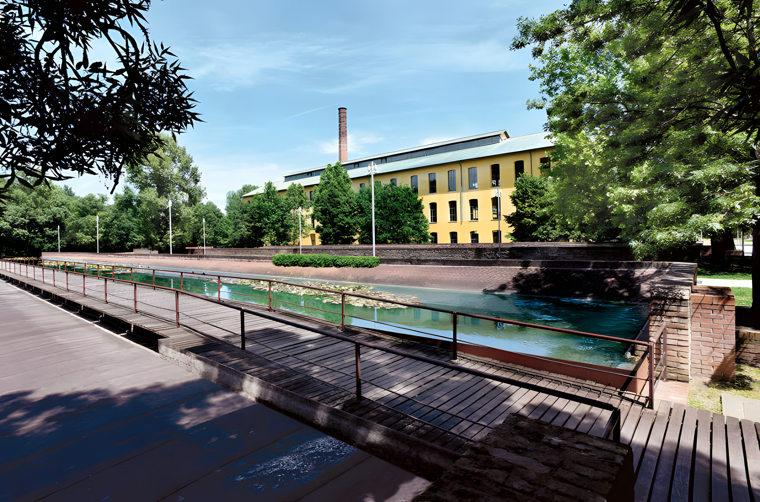 Parco della Musica, percorsi e spazi verdi