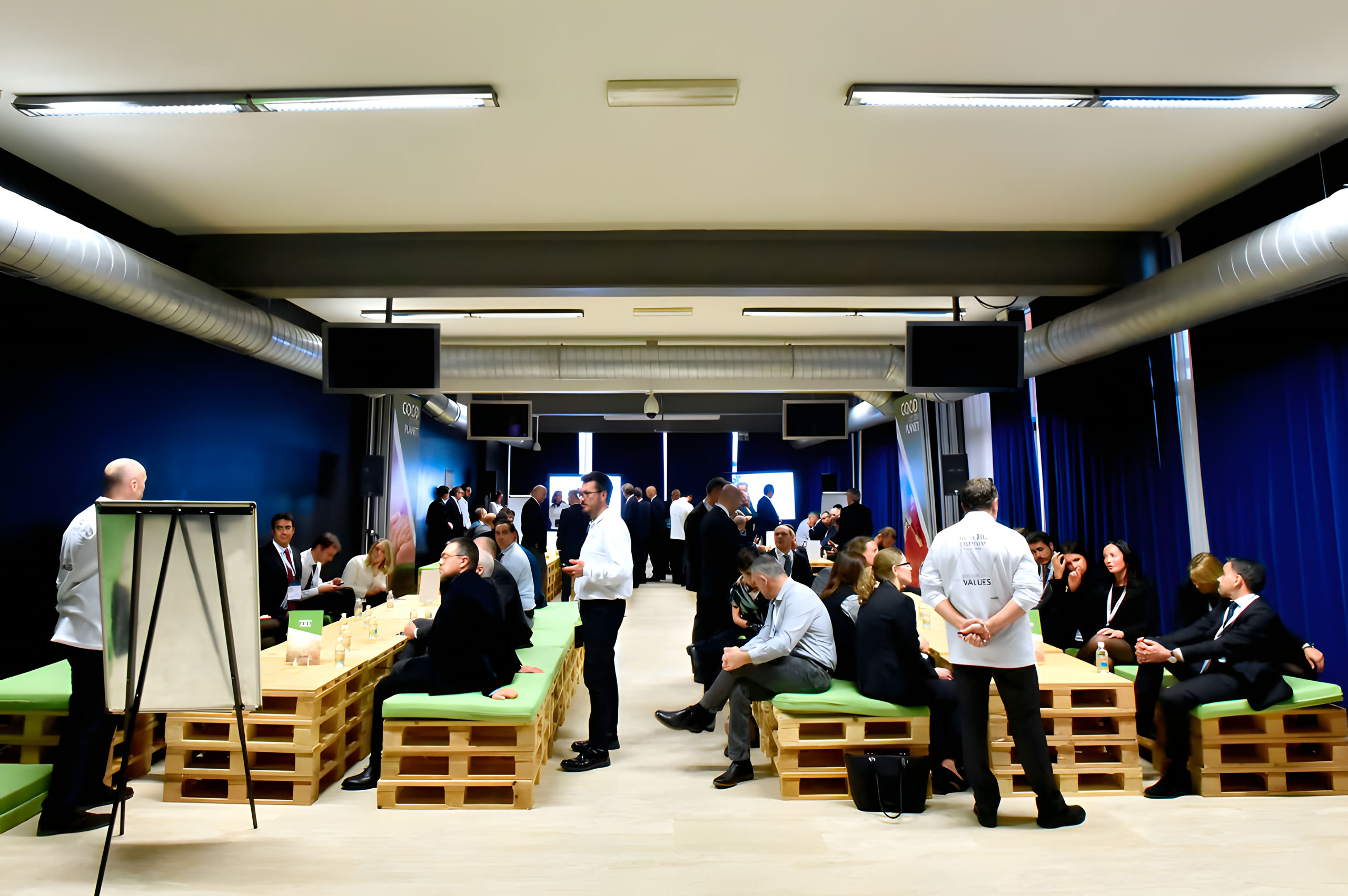 Spazi Ipogei, allestimento congressuale